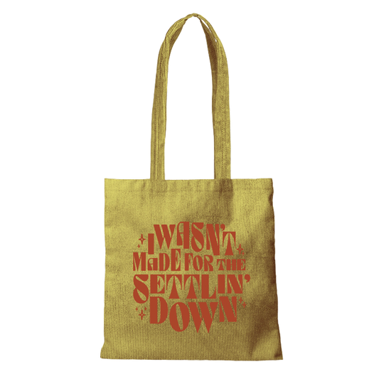 Travelin' Kind Corduroy Tote Bag