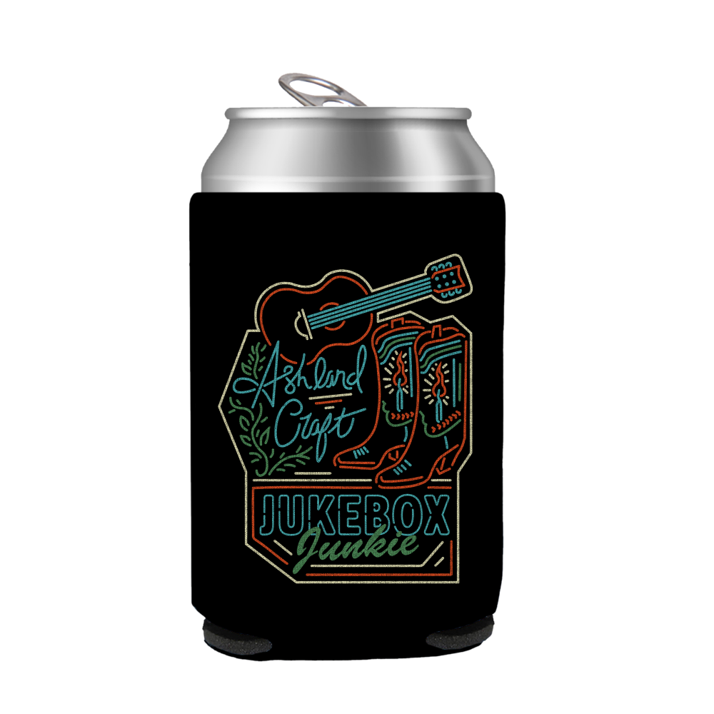 Jukebox Junkie Coozie